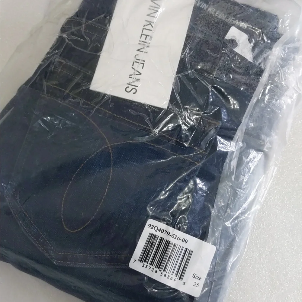 Calvin Klein Jeans Mid Rise Skinny Ankle Jeans - Picture 15 of 15